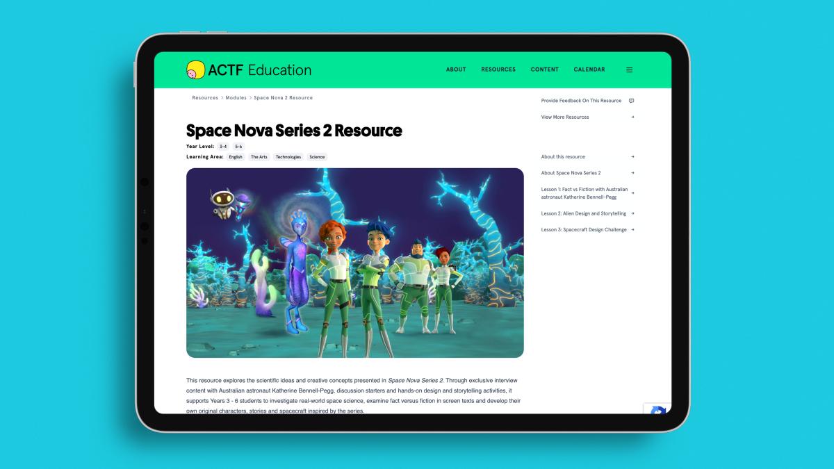 Teaching with Space Nova Series 2