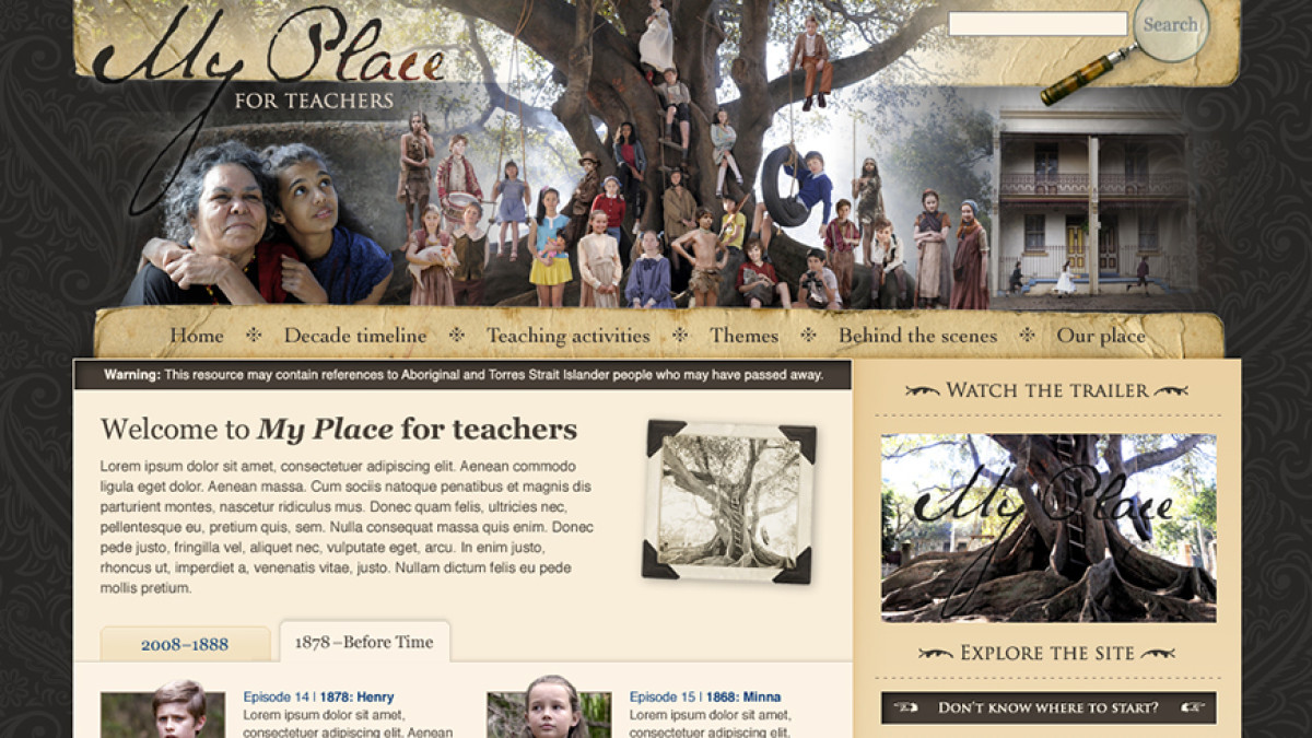 ‚ÄòGiving space to the voices of the past‚Äô: My Place site updated 