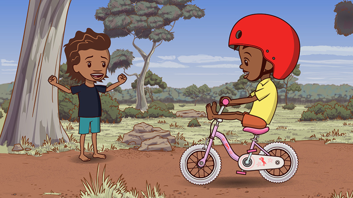 Screen stories to support school transitions