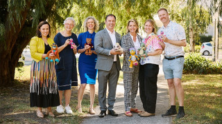 Puppetry meets politics on the set of Knee High Spies