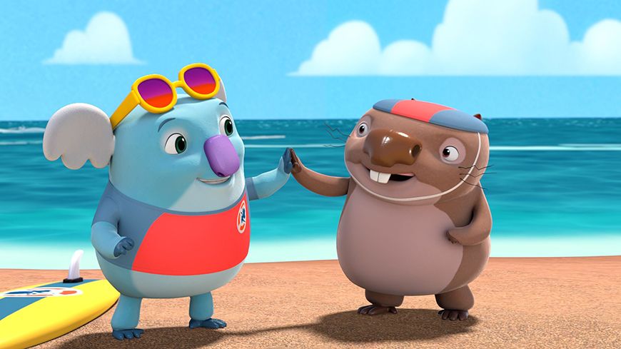 Kangaroo Beach Series 3 Australian children's television, Australian screen content for the classroom, education resource, preschool animation